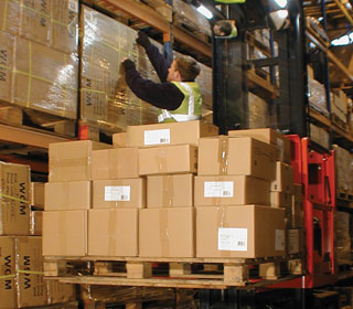 trade counter distribution warehouse stock management